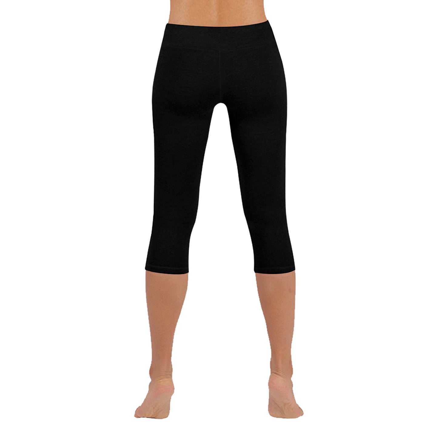 Kiss+United Non-Logo Low Rise Capri Leggings Women's