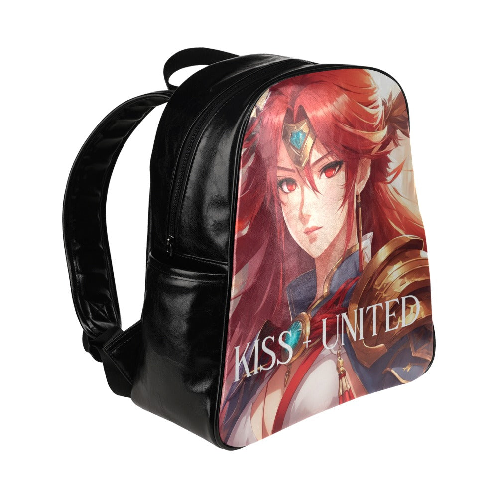 Kiss+United War God Fria Multi-Pockets Backpack