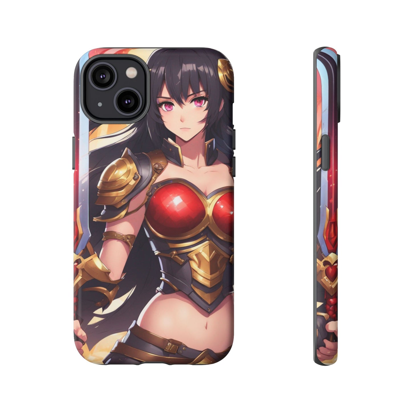 Kiss+United Sabina Swordstres Tough Phone Case