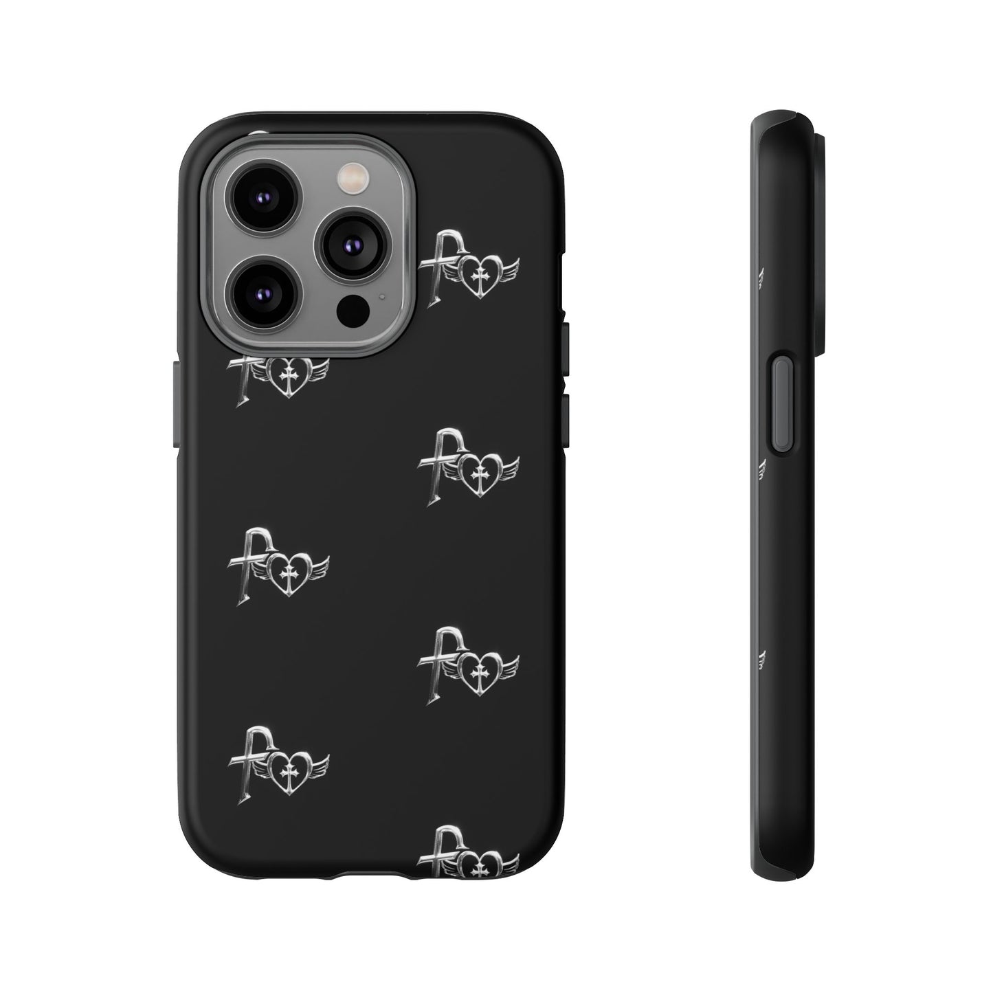 Kiss+United Fukiyo Black Tough Phone Case