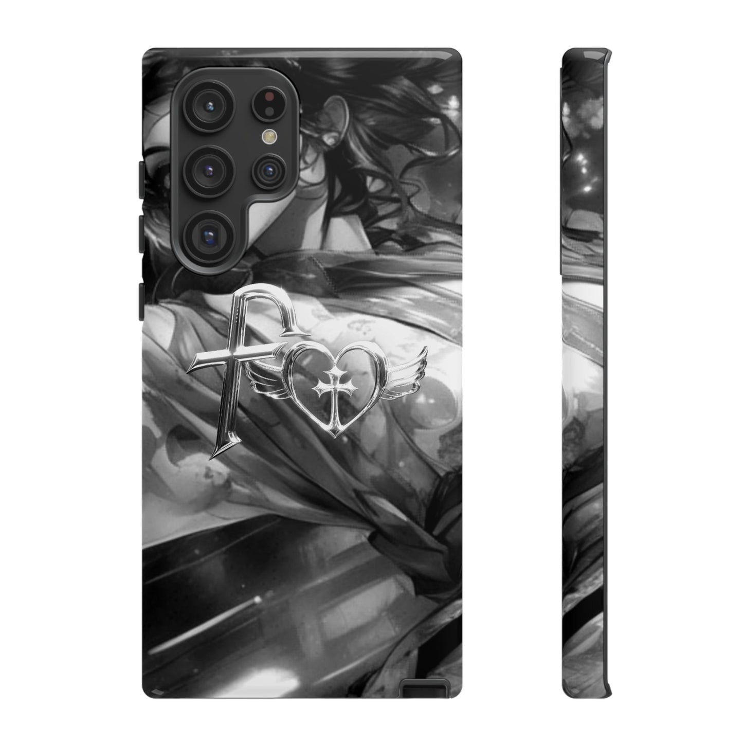 Kiss+United PII Black Tough Phone Case