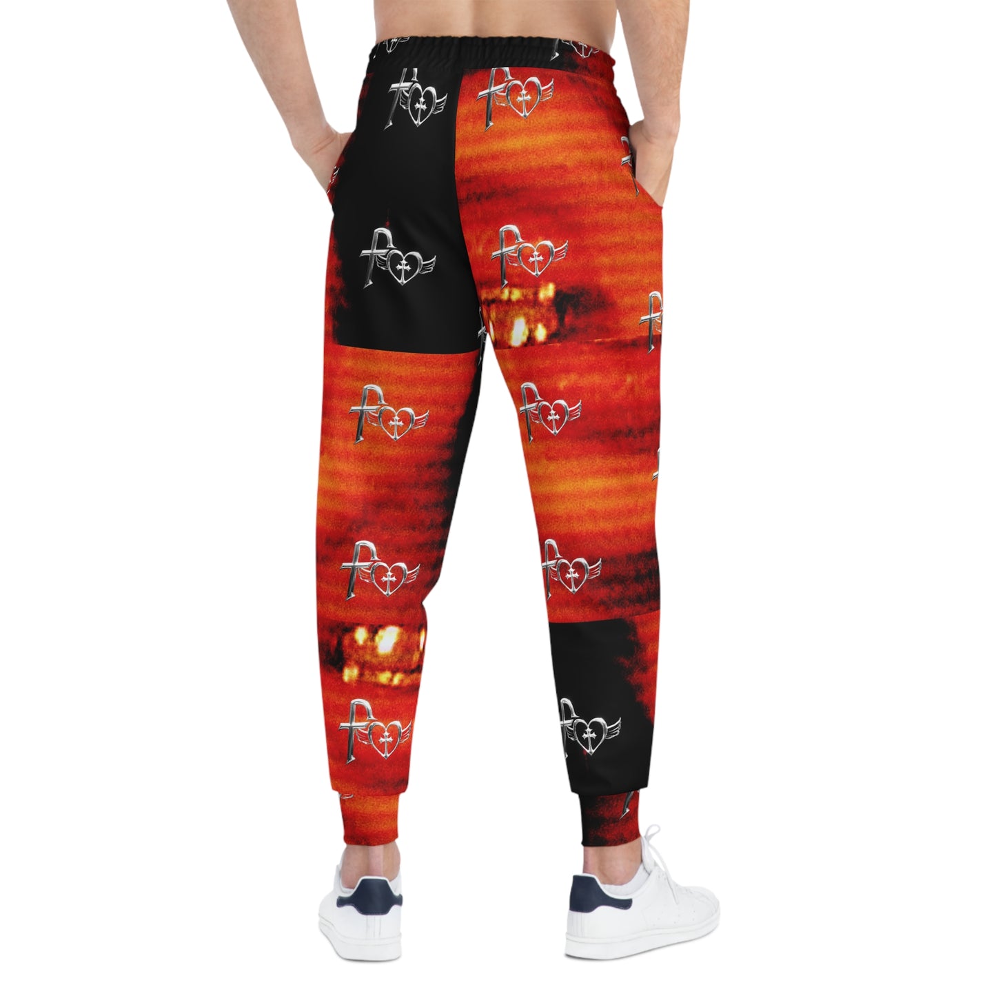 Kiss+United Blood Angel Requiem Athletic Joggers (AOP)