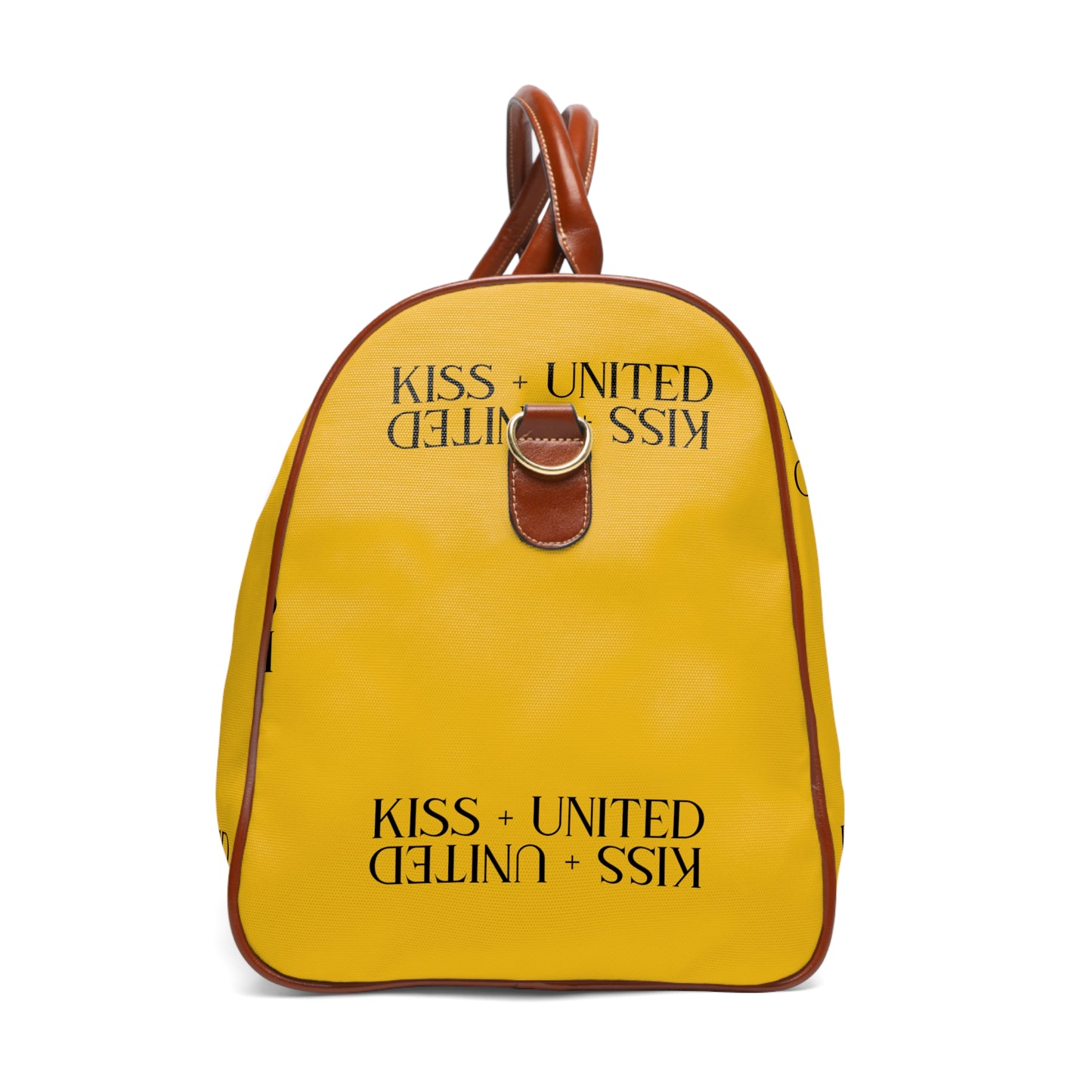 Kiss+United Golden Yellow Waterproof Travel Bag