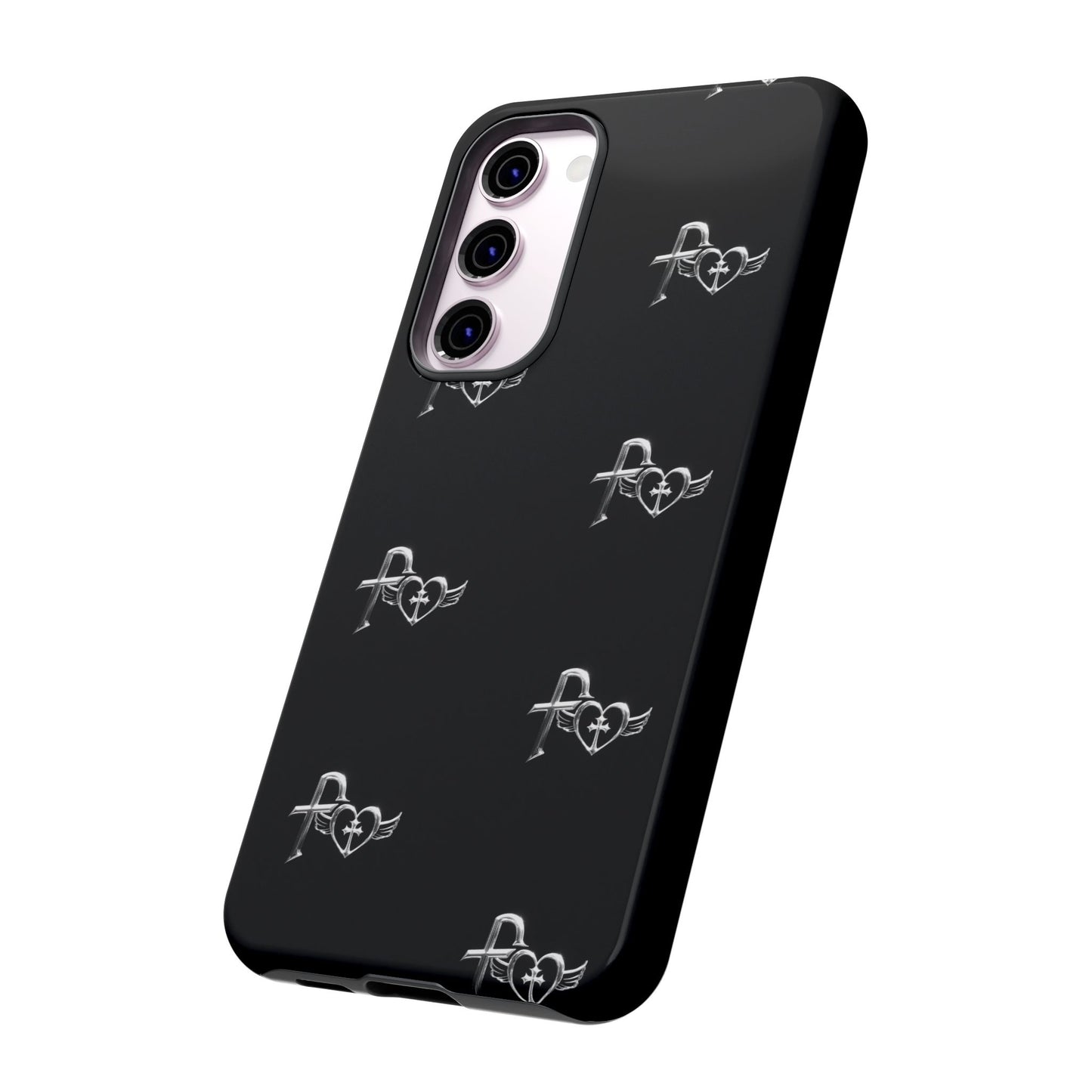 Kiss+United Fukiyo Black Tough Phone Case