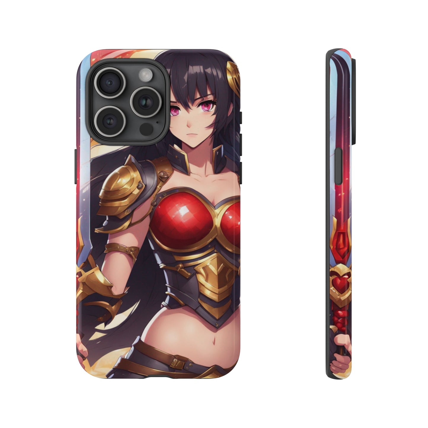 Kiss+United Sabina Swordstres Tough Phone Case