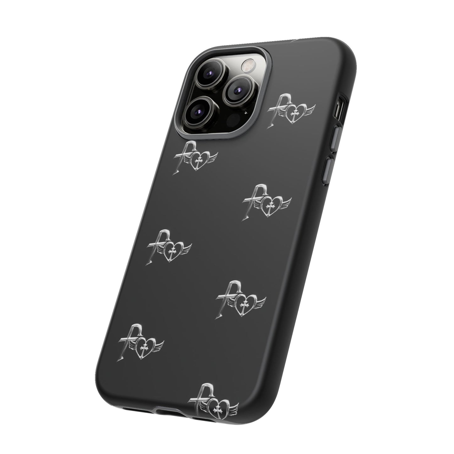 Kiss+United Fukiyo Black Tough Phone Case