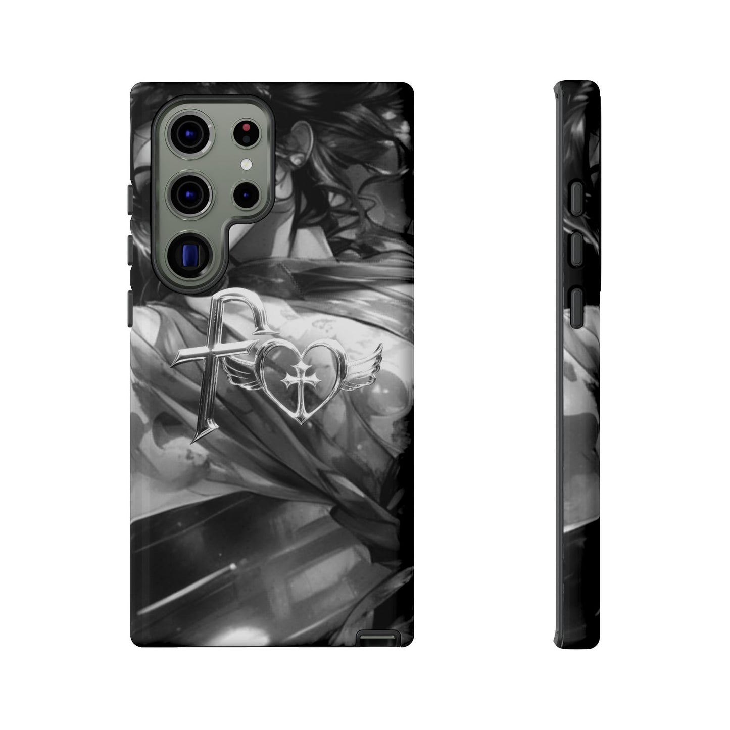 Kiss+United PII Black Tough Phone Case