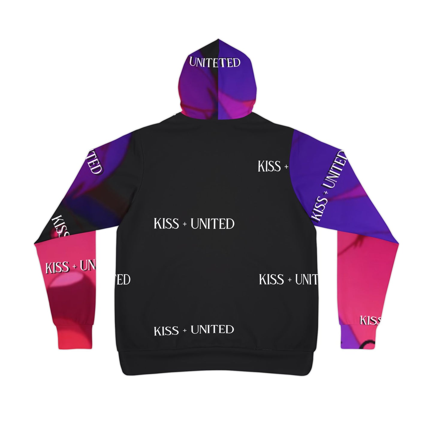 Kiss+United N.Ko Girl V2 Athletic Hoodie (AOP)