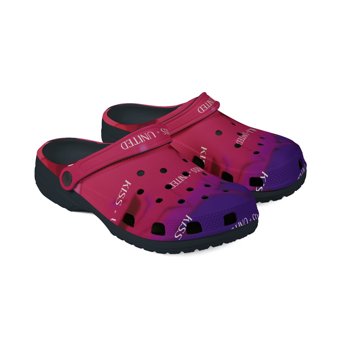 Kiss+United N.Ko Girl Crocs Shoes (AOP)