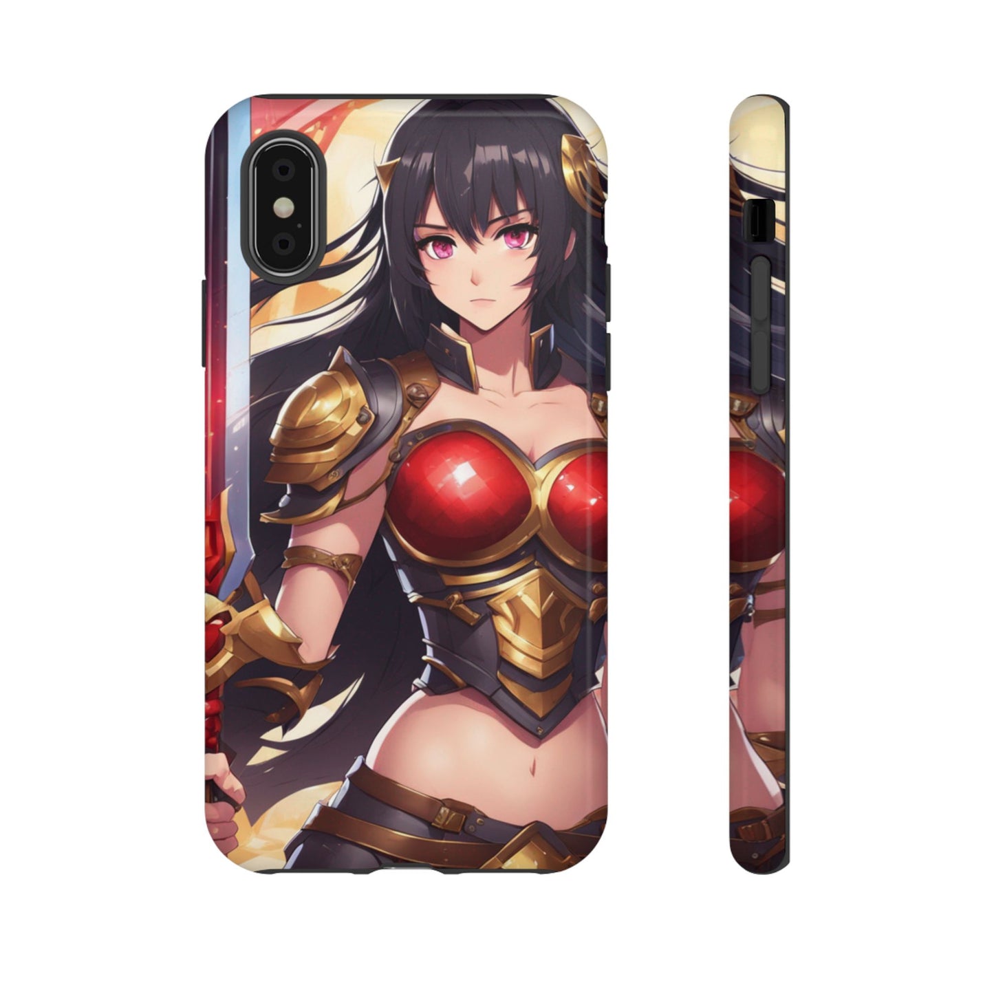 Kiss+United Sabina Swordstres Tough Phone Case