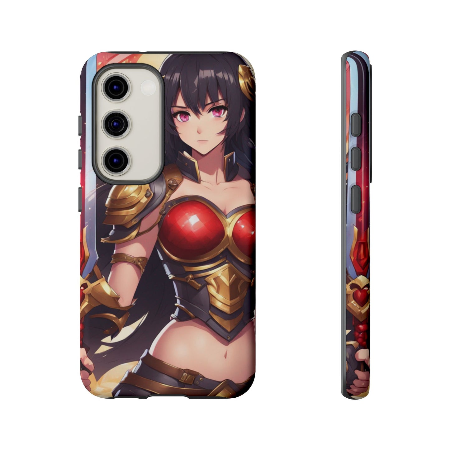 Kiss+United Sabina Swordstres Tough Phone Case