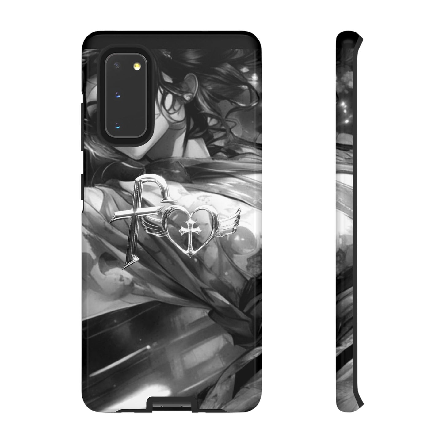 Kiss+United PII Black Tough Phone Case