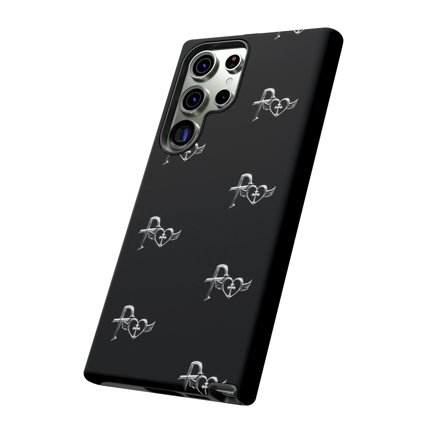 Kiss+United Fukiyo Black Tough Phone Case