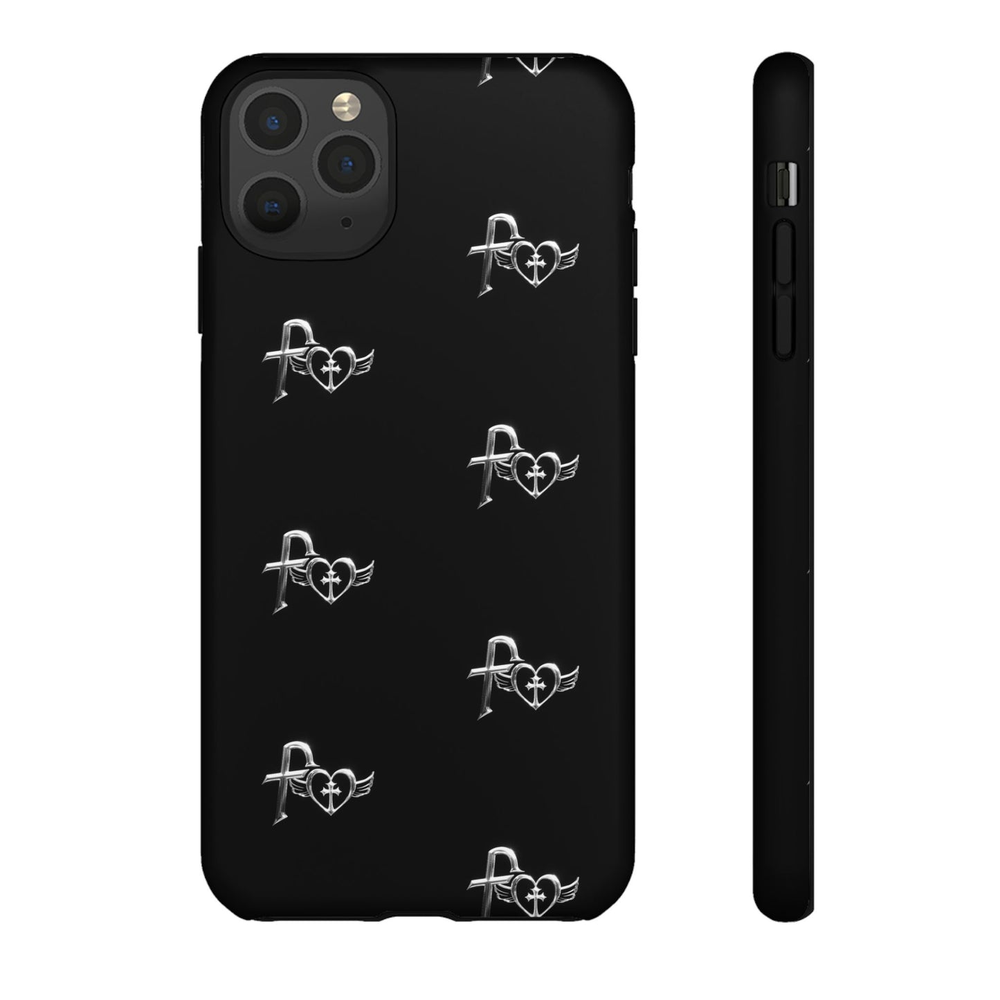 Kiss+United Fukiyo Black Tough Phone Case