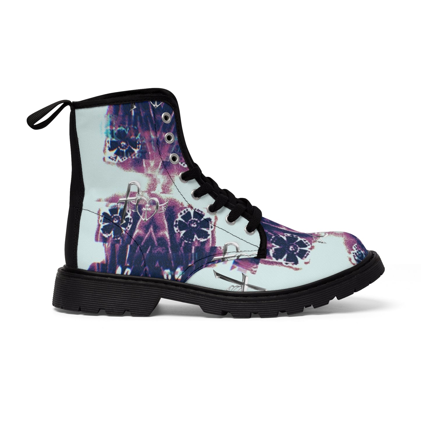 Kiss+United New Era Women's Canvas Boots