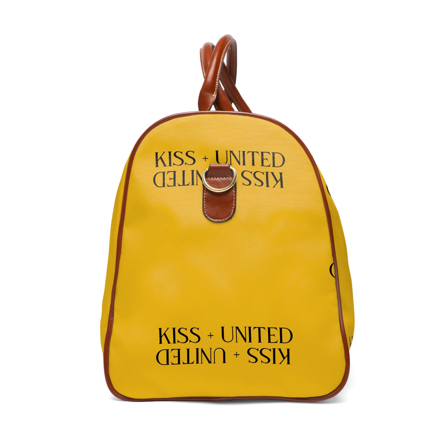 Kiss+United Golden Yellow Waterproof Travel Bag