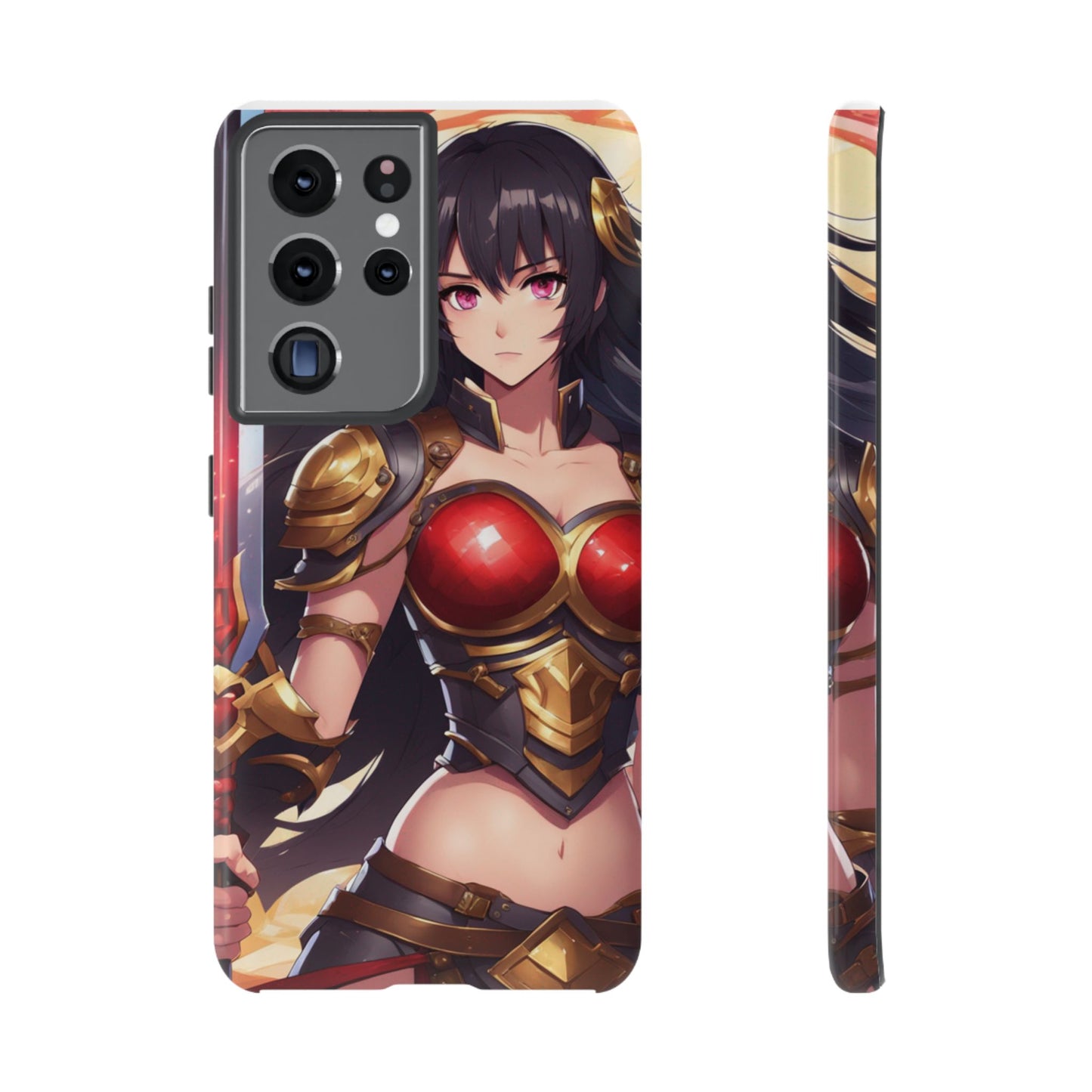 Kiss+United Sabina Swordstres Tough Phone Case