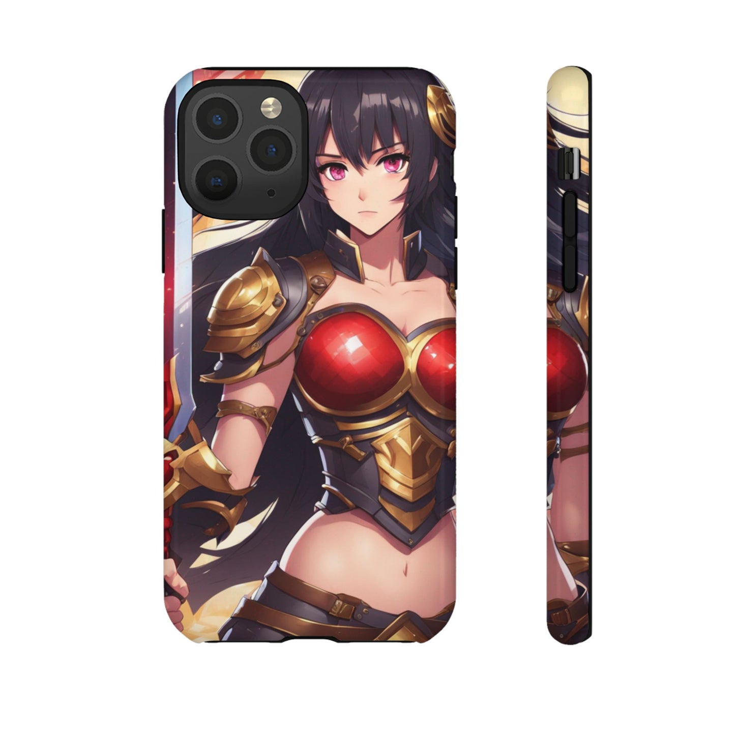 Kiss+United Sabina Swordstres Tough Phone Case