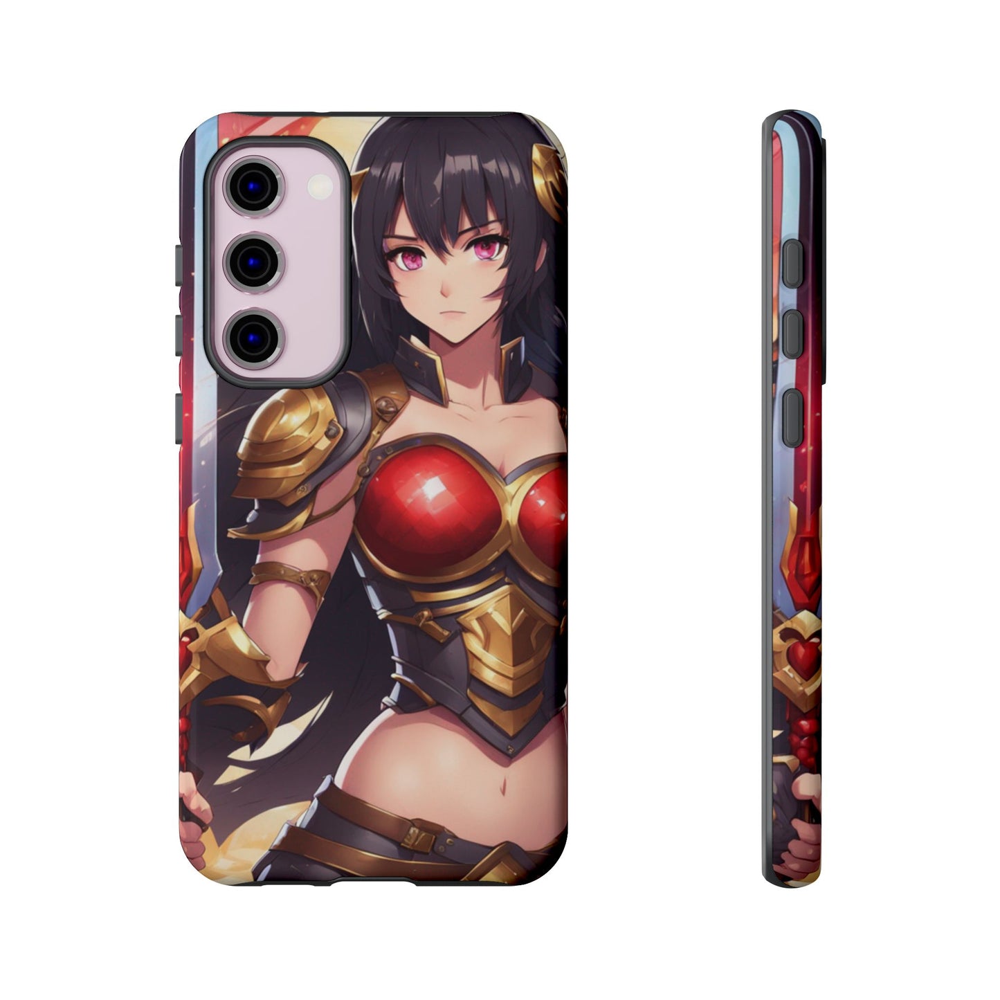 Kiss+United Sabina Swordstres Tough Phone Case