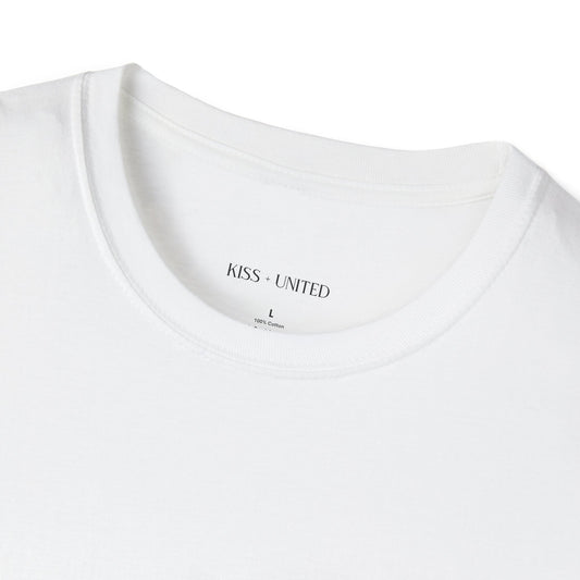 Kiss+United Uni Softstyle White T-Shirt