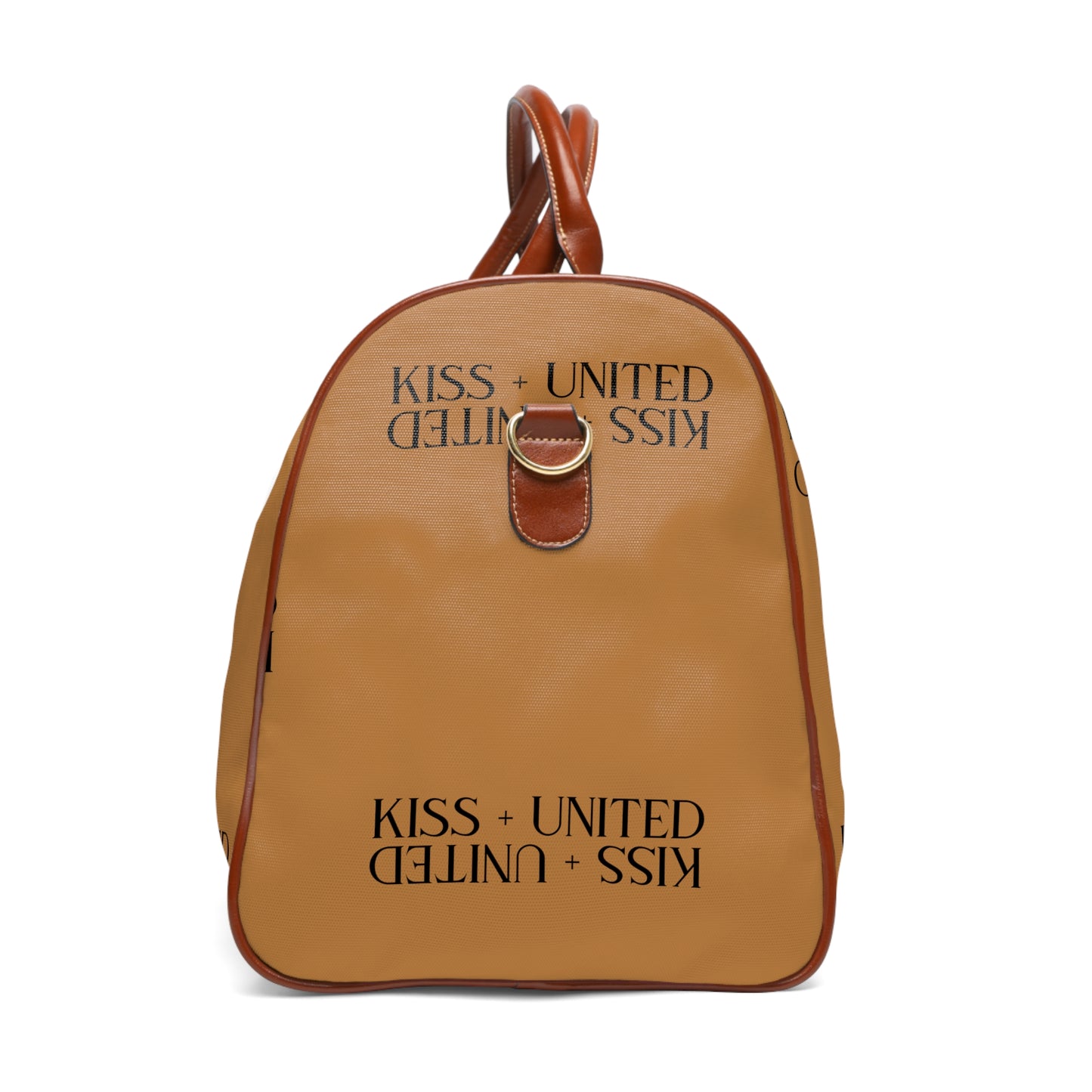 Kiss+United Wood Brown Waterproof Travel Bag