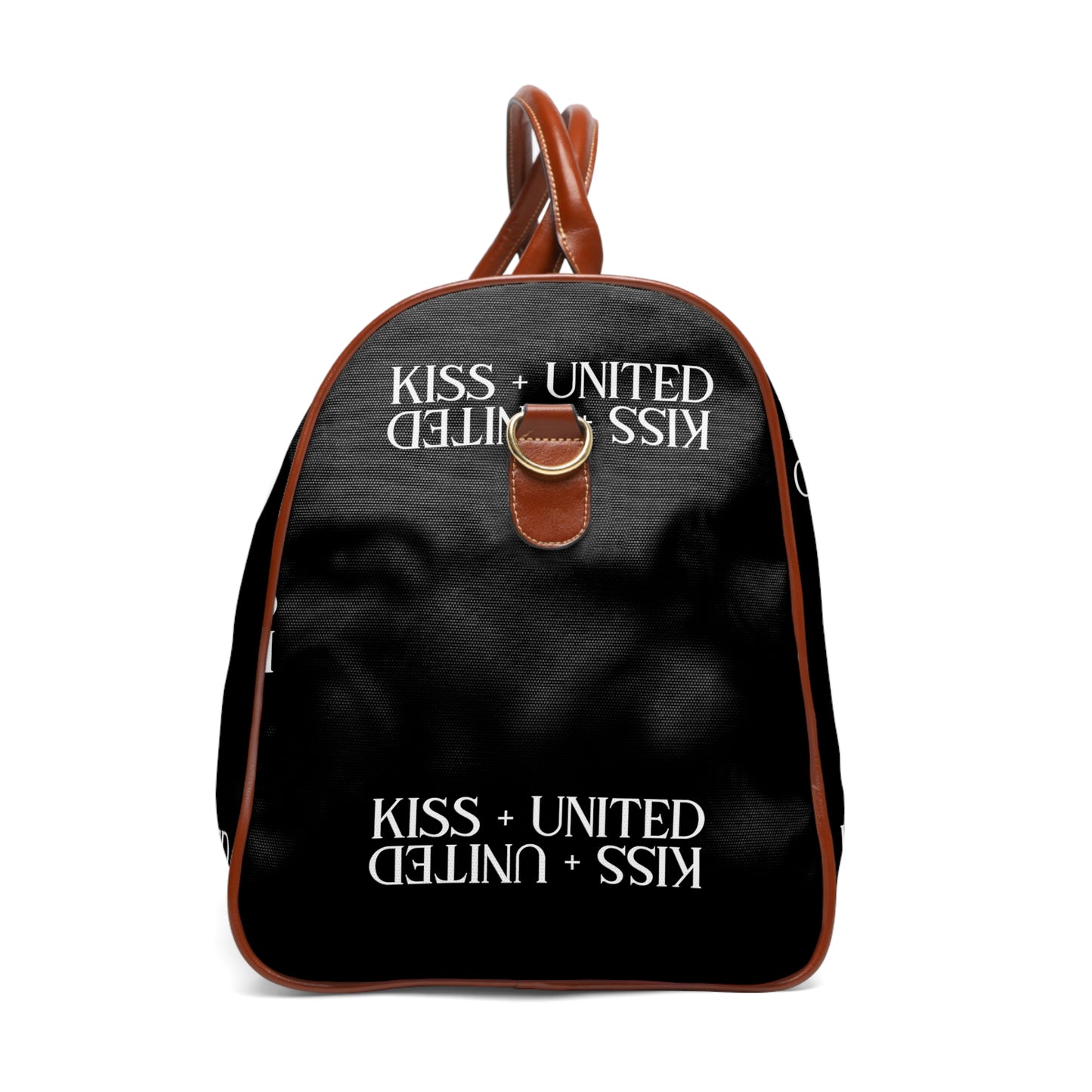 Kiss+United Black Waterproof Travel Bag