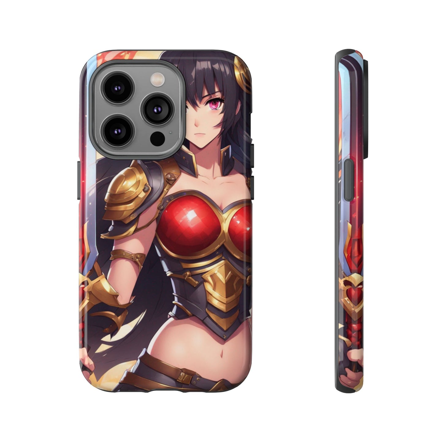 Kiss+United Sabina Swordstres Tough Phone Case