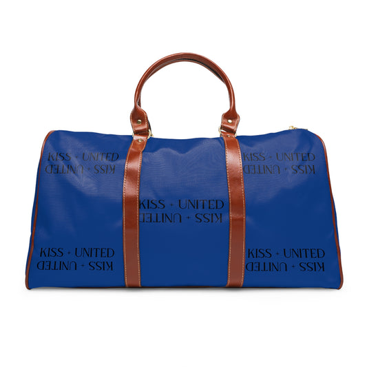 Kiss+United Deep Blue Waterproof Travel Bag