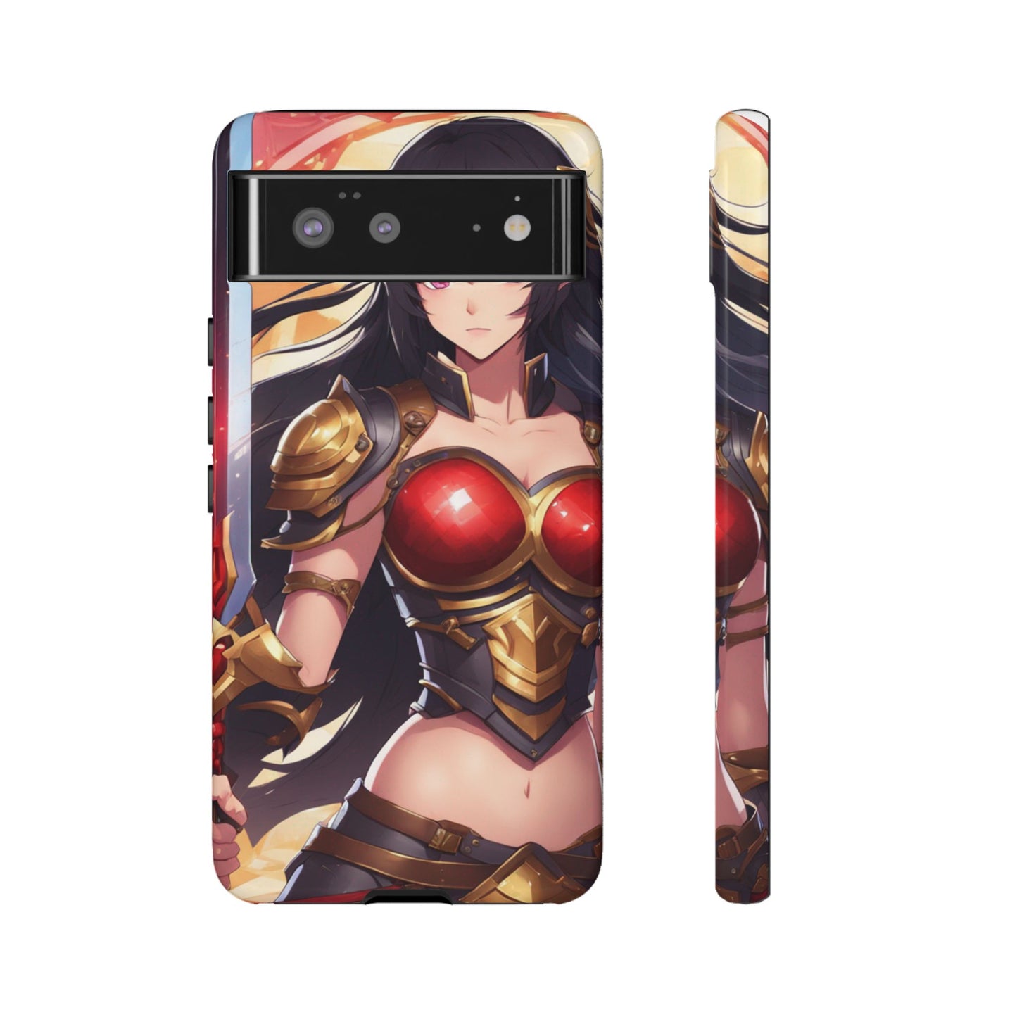 Kiss+United Sabina Swordstres Tough Phone Case