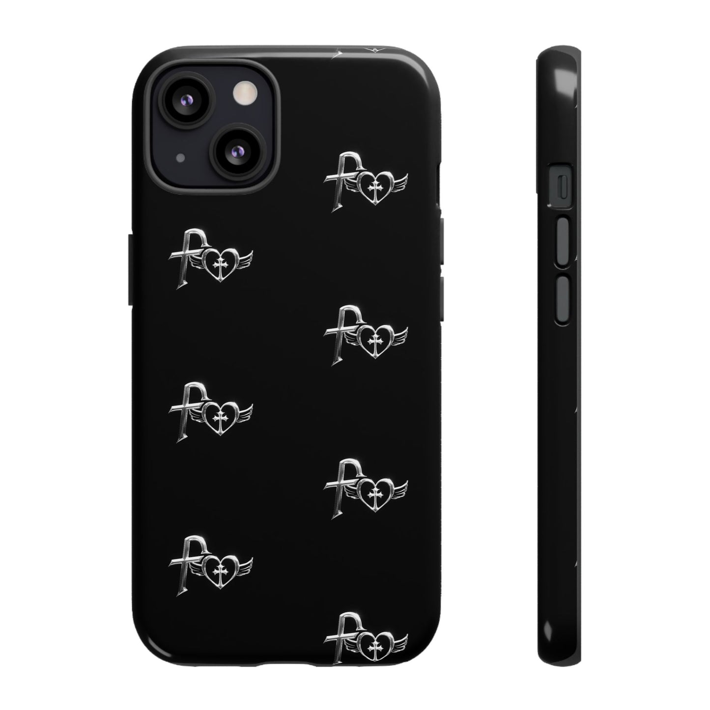 Kiss+United Fukiyo Black Tough Phone Case