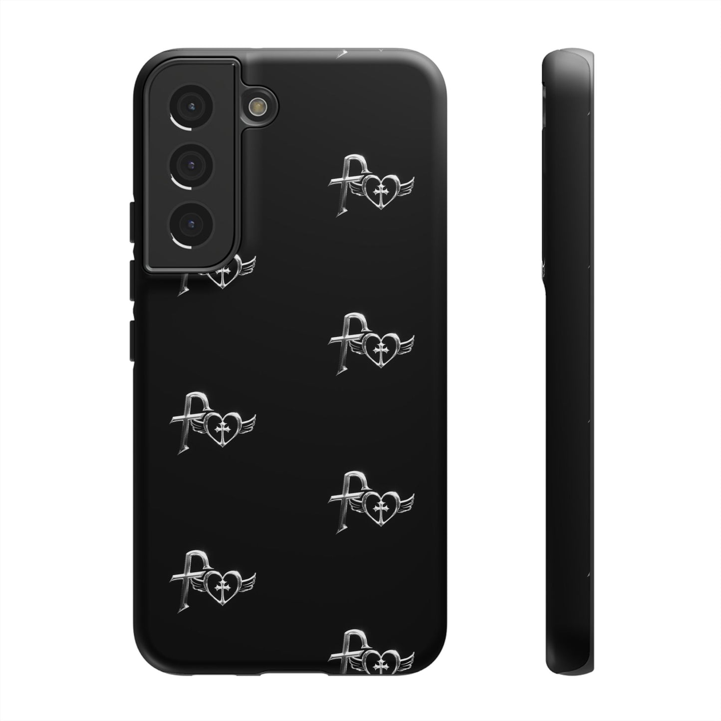 Kiss+United Fukiyo Black Tough Phone Case