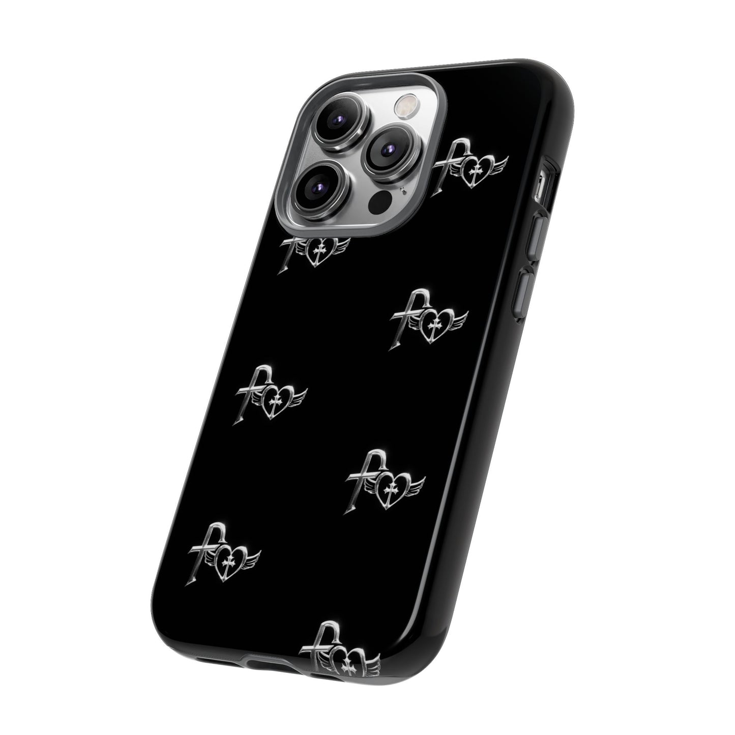 Kiss+United Fukiyo Black Tough Phone Case