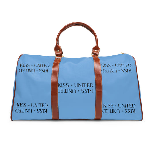 Kiss+United Wash Blue Waterproof Travel Bag