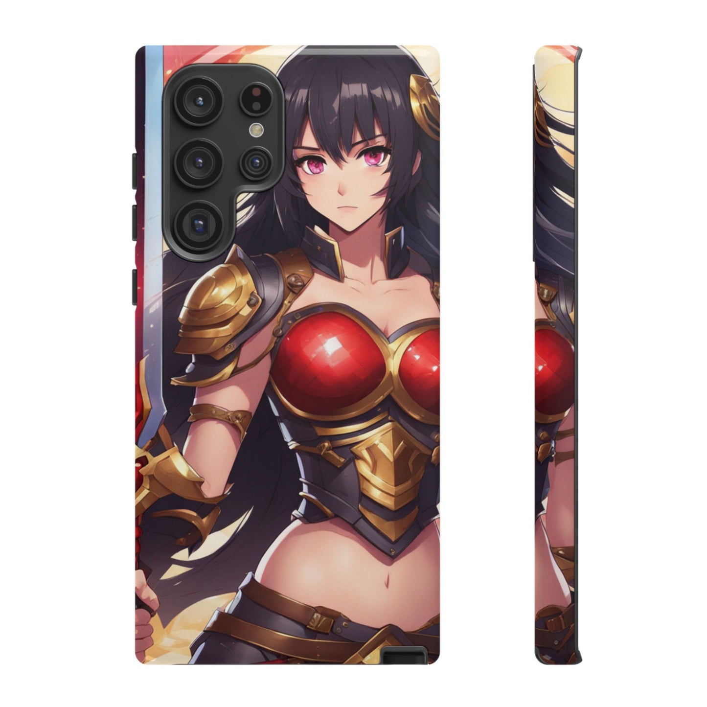 Kiss+United Sabina Swordstres Tough Phone Case