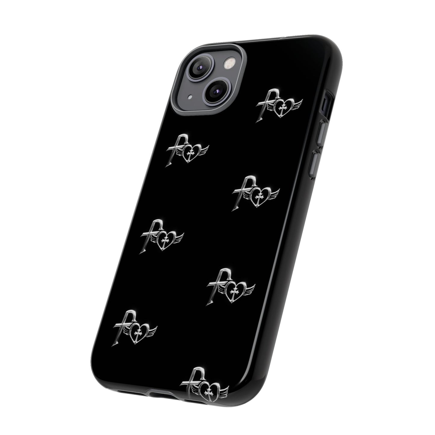 Kiss+United Fukiyo Black Tough Phone Case