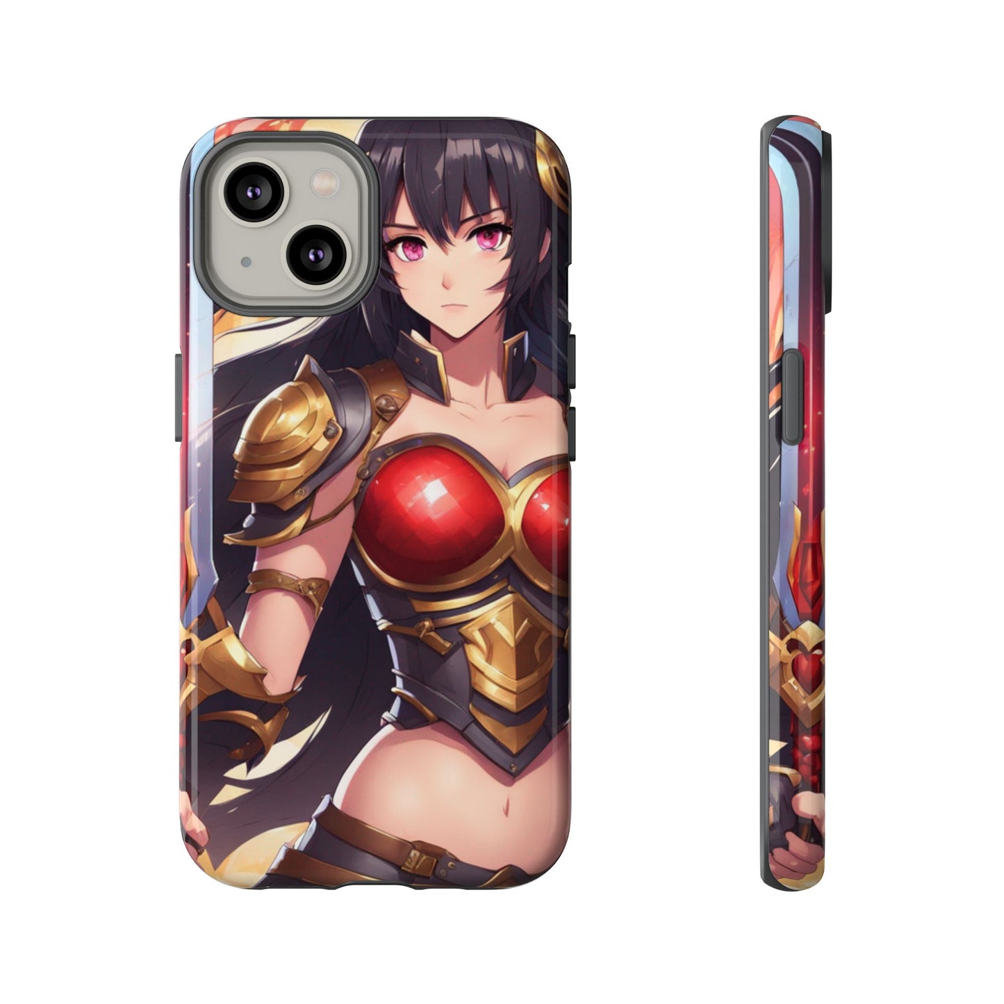 Kiss+United Sabina Swordstres Tough Phone Case