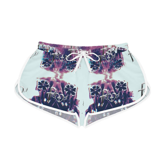 Kiss+United New Era Women's Relaxed Shorts (AOP)