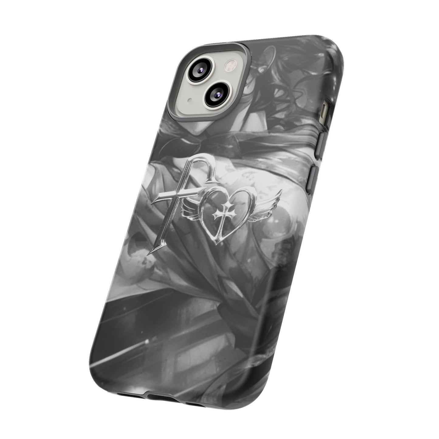 Kiss+United PII Black Tough Phone Case