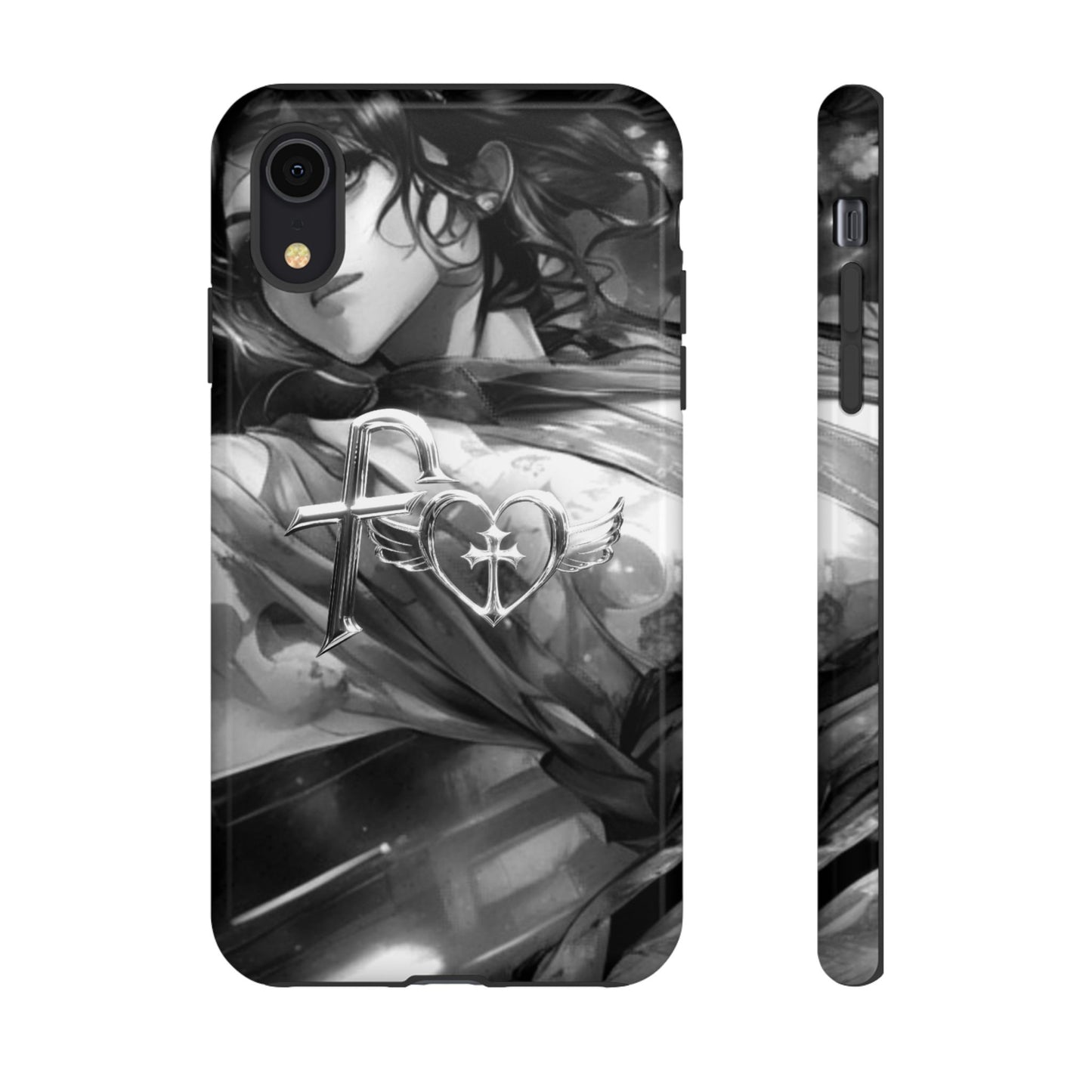 Kiss+United PII Black Tough Phone Case