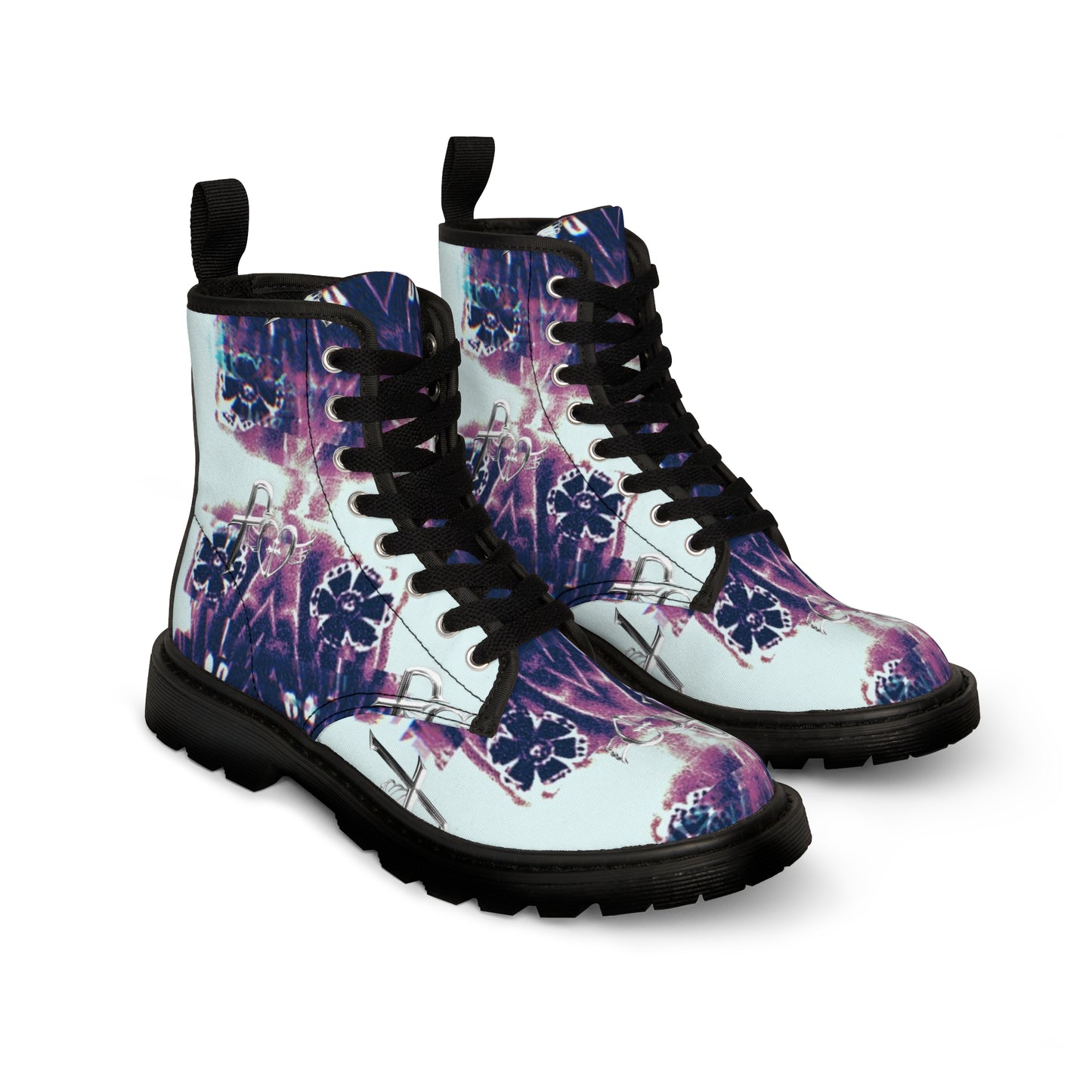 Kiss+United New Era Women's Canvas Boots