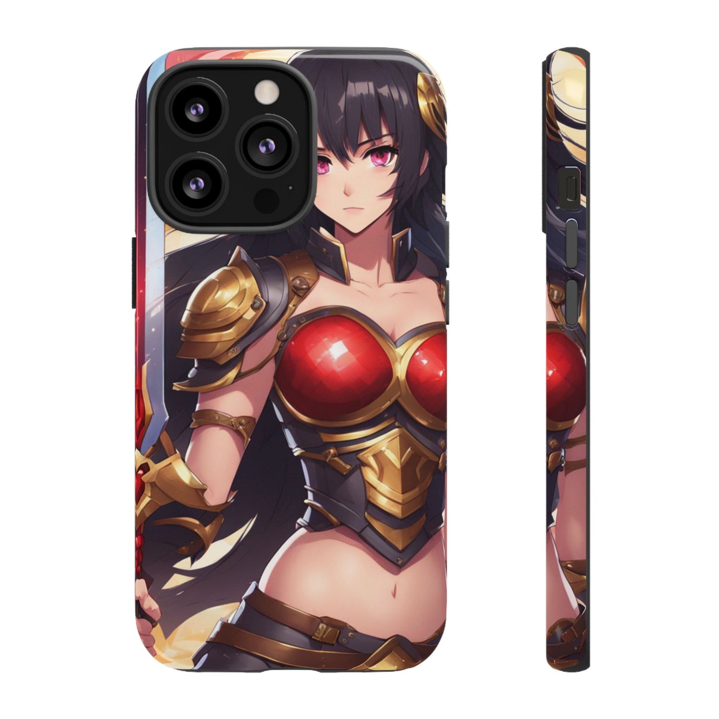 Kiss+United Sabina Swordstres Tough Phone Case