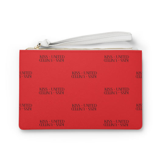 Kiss+United Dusk Red Clutch Bag