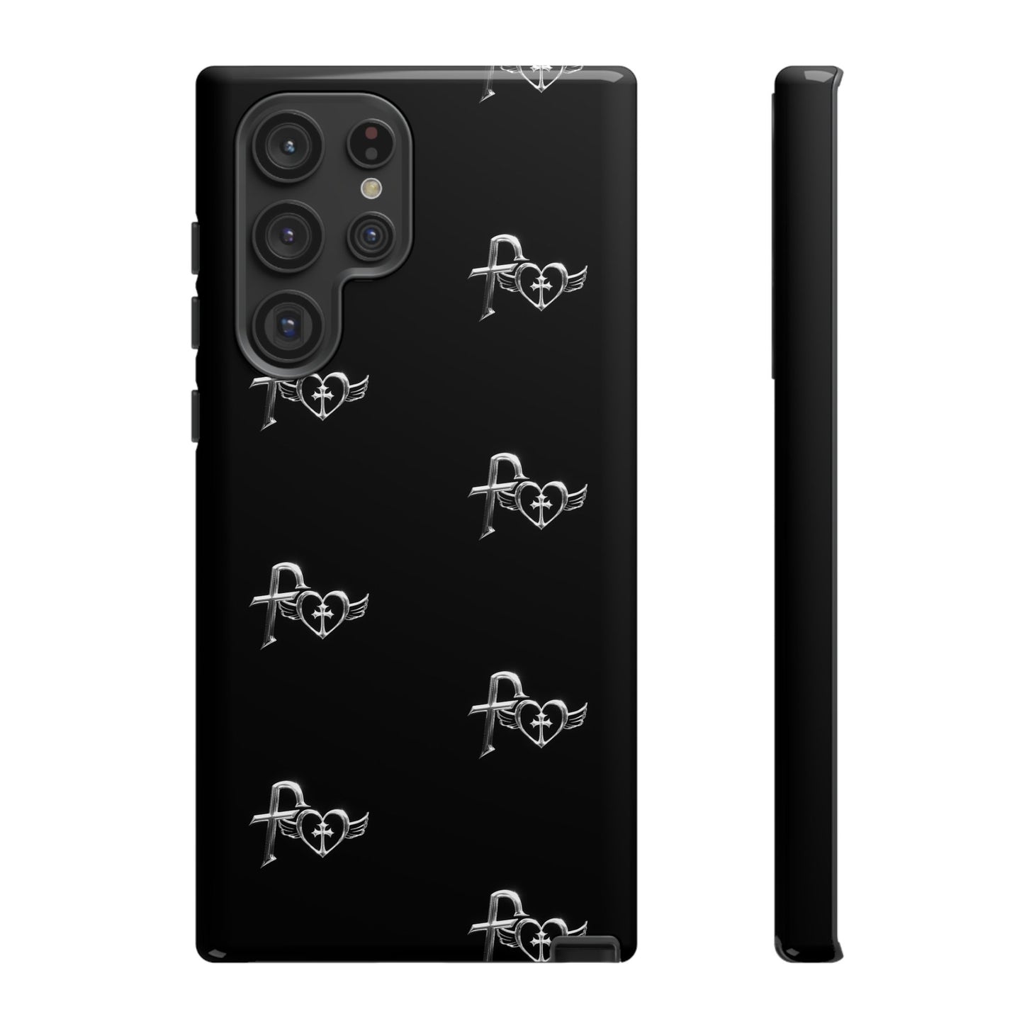 Kiss+United Fukiyo Black Tough Phone Case