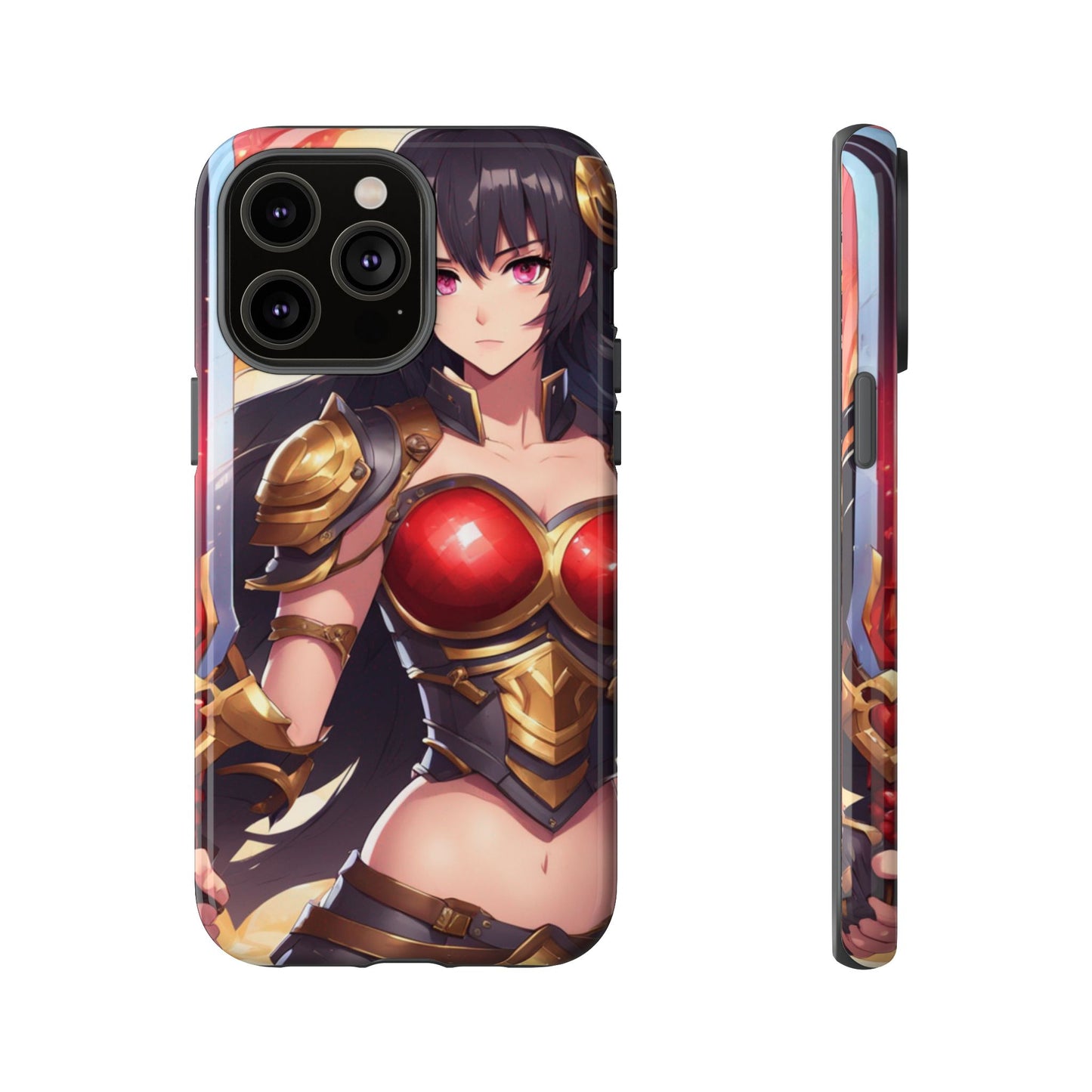 Kiss+United Sabina Swordstres Tough Phone Case