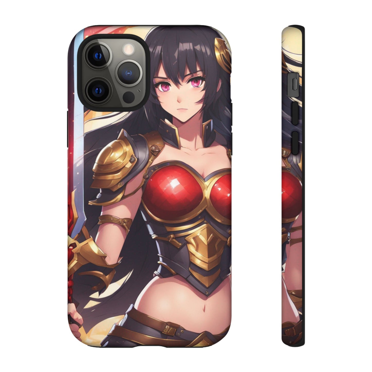 Kiss+United Sabina Swordstres Tough Phone Case