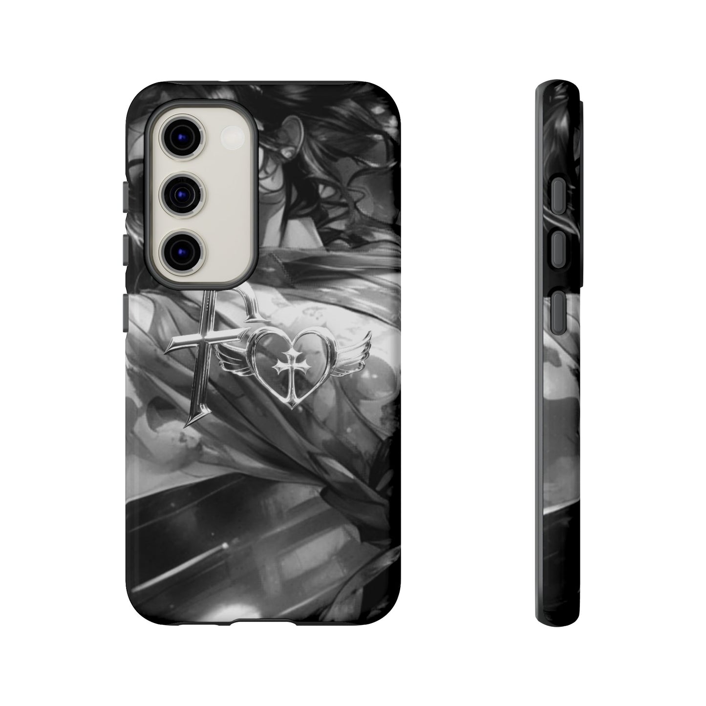 Kiss+United PII Black Tough Phone Case