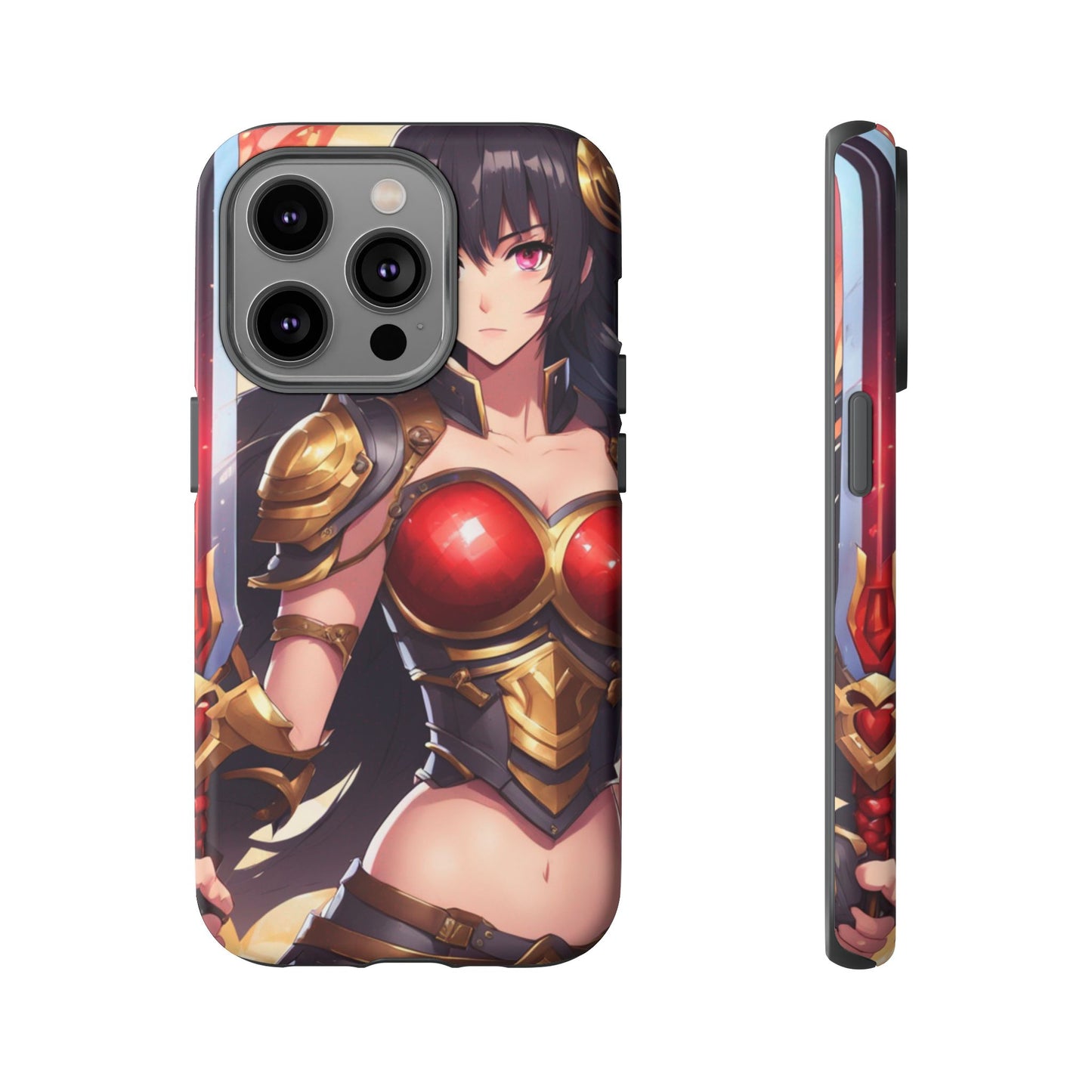 Kiss+United Sabina Swordstres Tough Phone Case