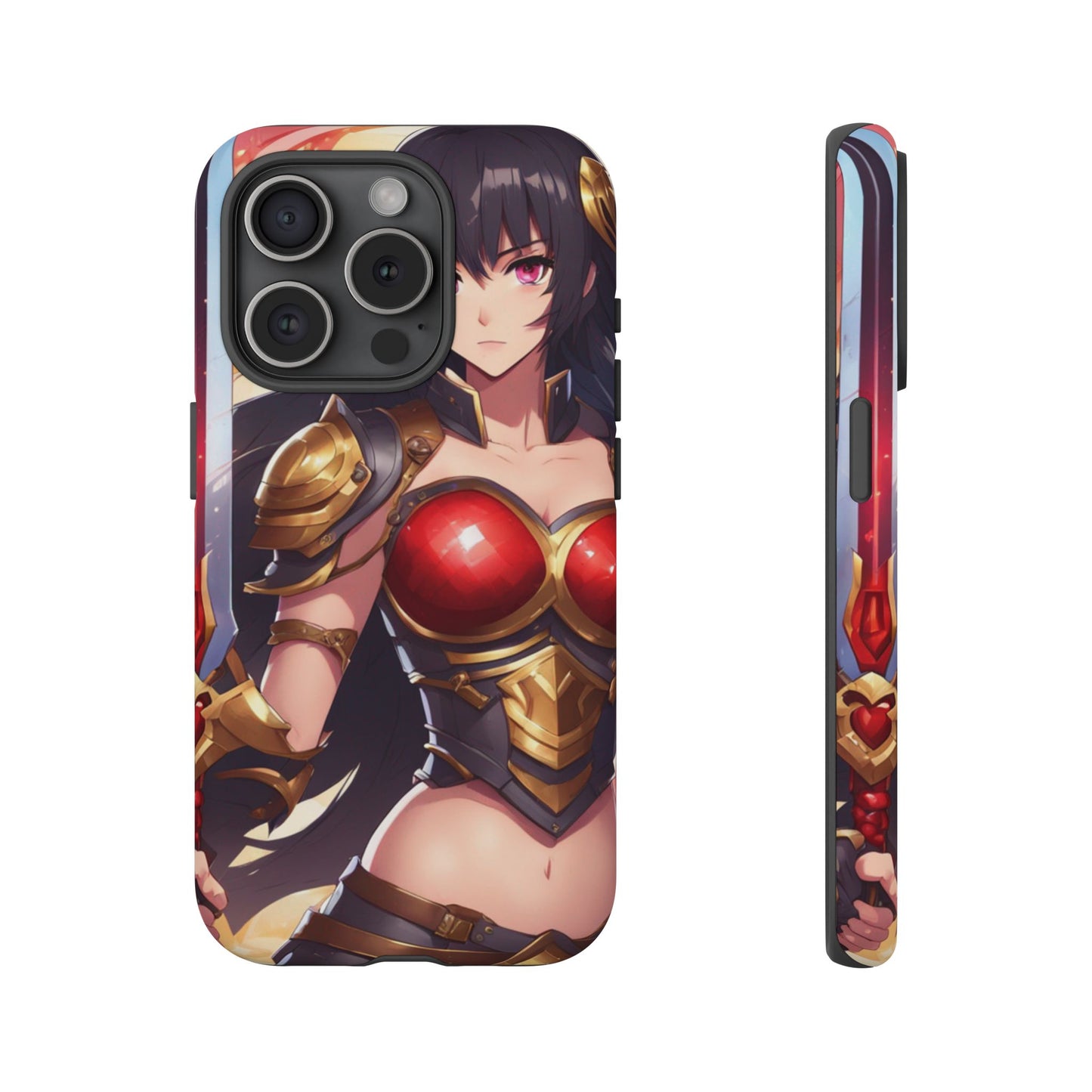 Kiss+United Sabina Swordstres Tough Phone Case