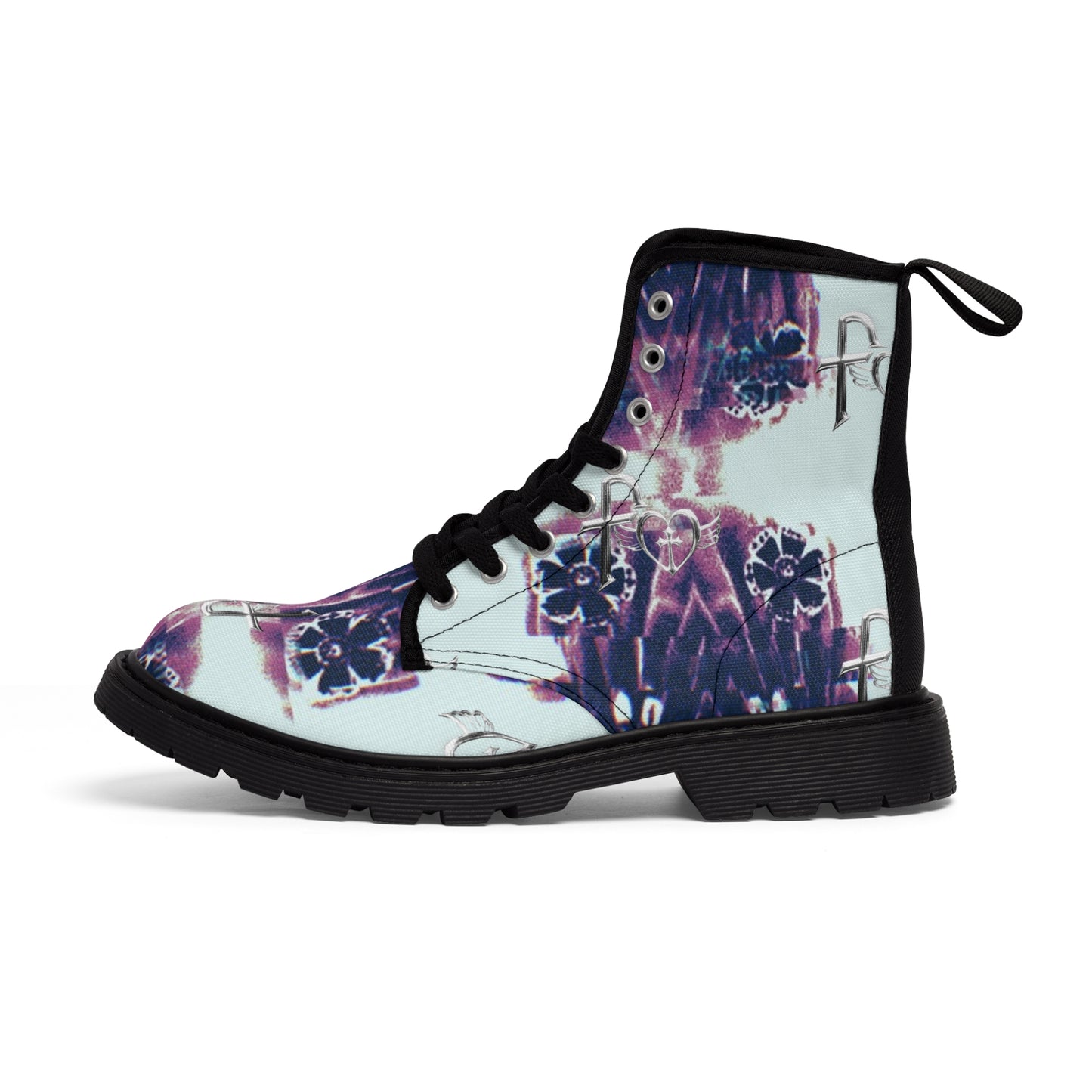 Kiss+United New Era Women's Canvas Boots