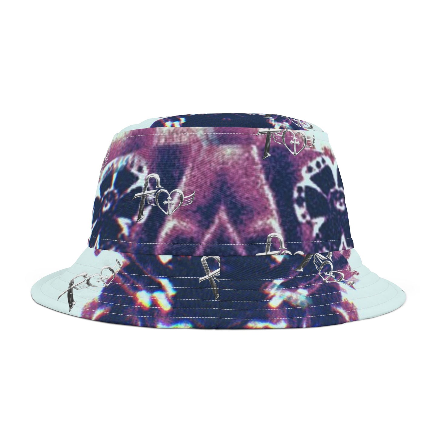 Kiss+United New Era Bucket Hat (AOP)